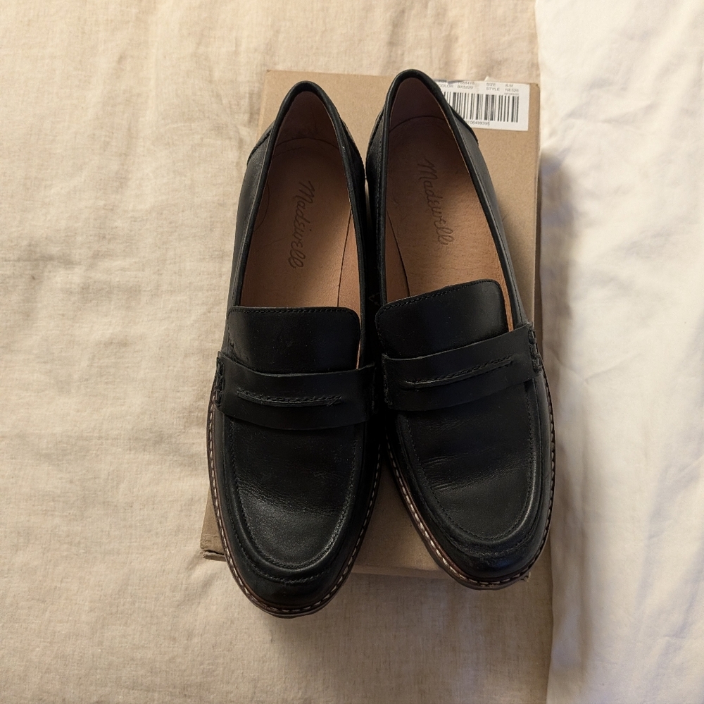 EUC Madewell Corinne Lugsole Loafer, 8 - Picture 7 of 7